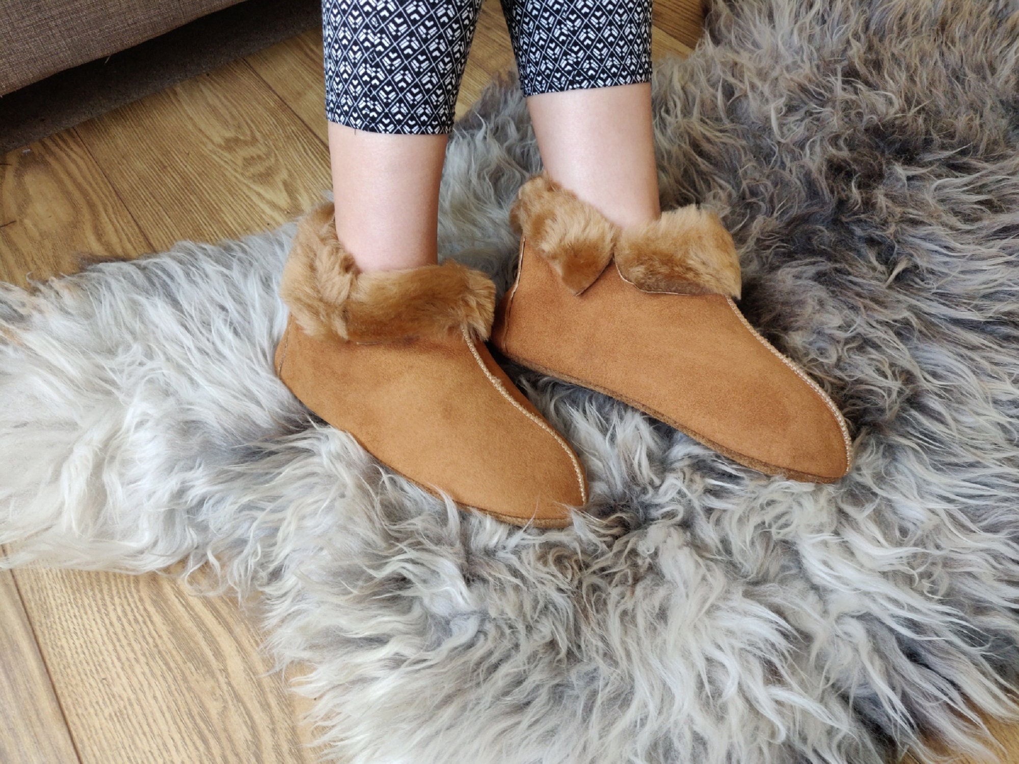 Dije sheepskin slippers clearance