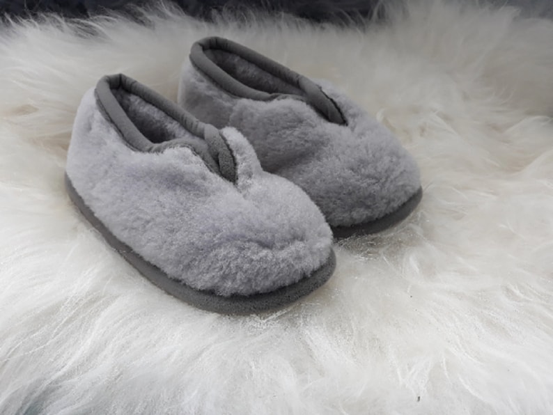 Women’s Alpaca Wool Slippers Lilac Grey – Handmade Non-Slip Men's Moccasins, Eco-Friendly Warm House Shoes Alpaca Lilac