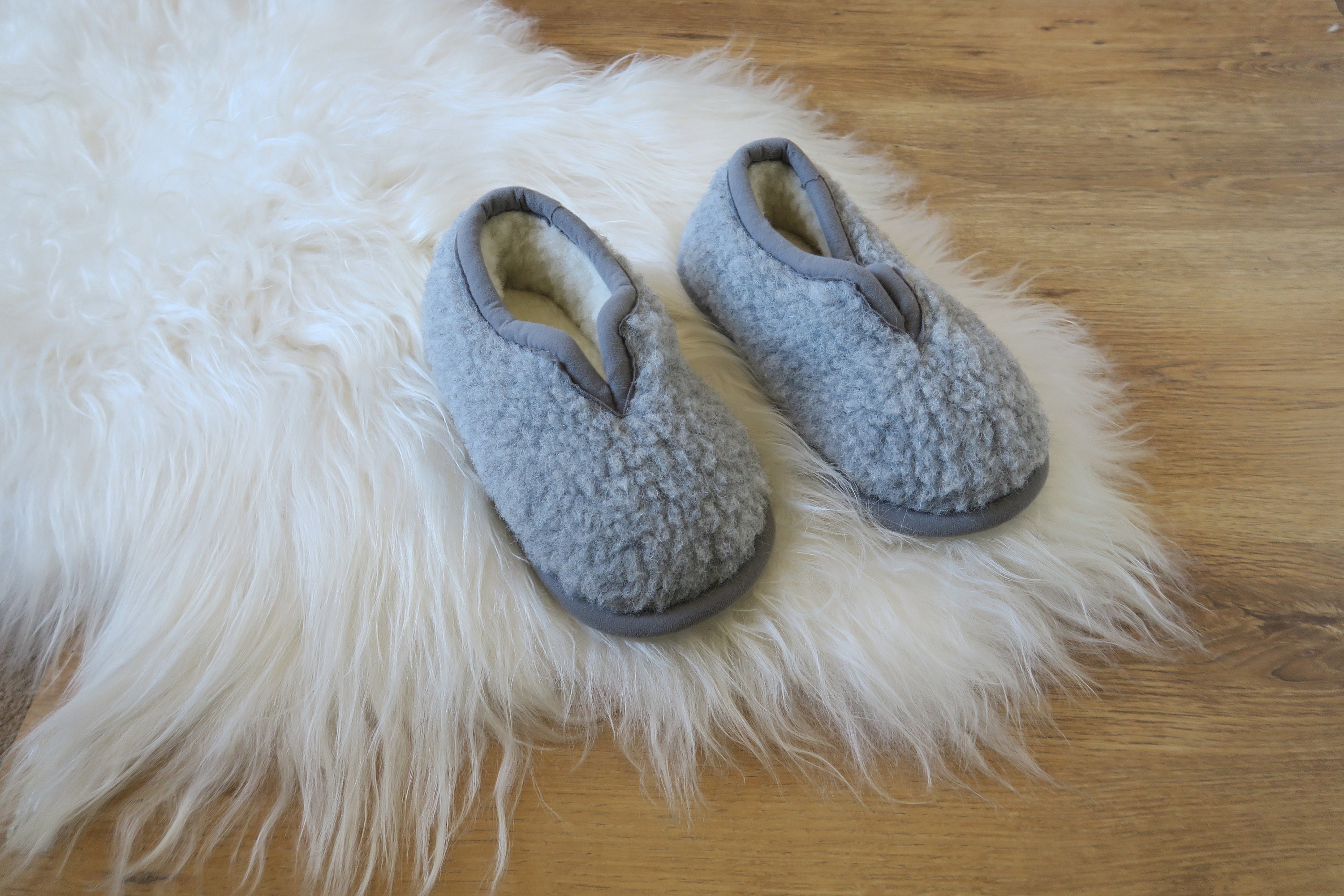 Solette Per Scarpe In Vera Pelle Di Pecora Da Donna Più Vendute, Calde E Soffici Per Pantofole Con Soletta Calda Con Supporto In Lattice - Foto 3