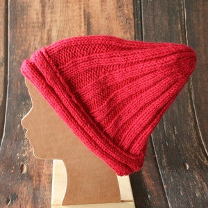 Bonnet enfant in large meshes