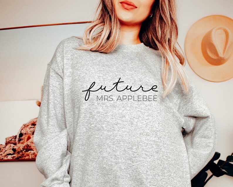 Script Future Mrs Svg, Engagement Svg, Bride Design for Shirts Svg ...