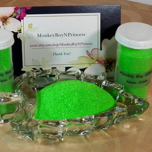 Neon Green Glitter - Extra Fine! B-189