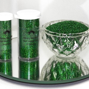 Dark Emerald Green Holographic Glitter Extra Fine! B-91