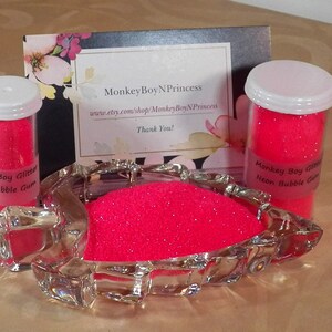 Neon Bubblegum Glitter - Extra fein! B-186