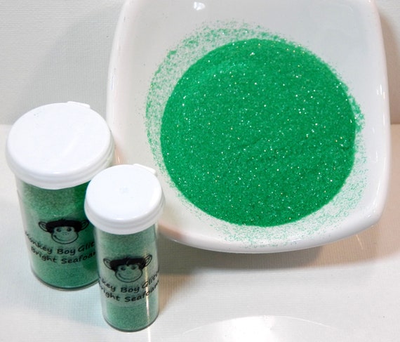 Bright Seafoam Green Extra Fine Glitter B-141 