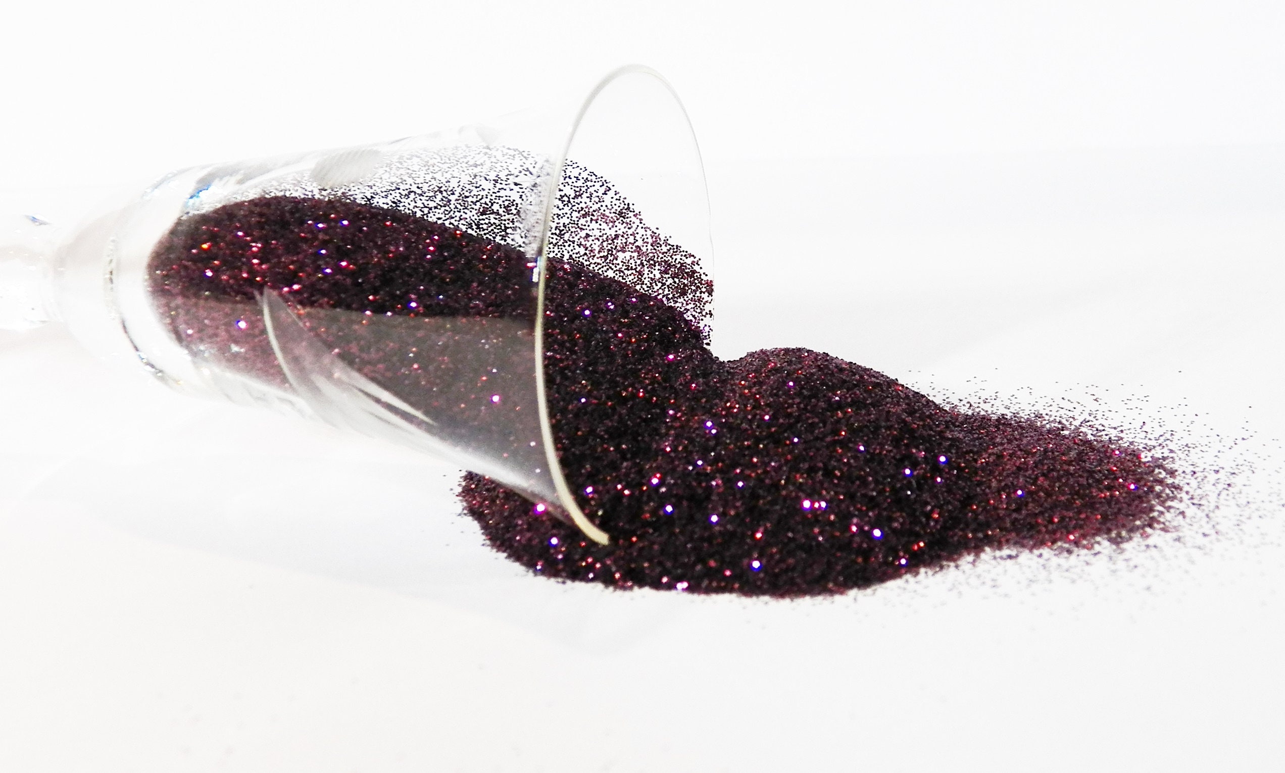 Deep Raisin Color Purple Raisin Extra Fine Glitter - Beautiful Deep Purple Raisin Color ...