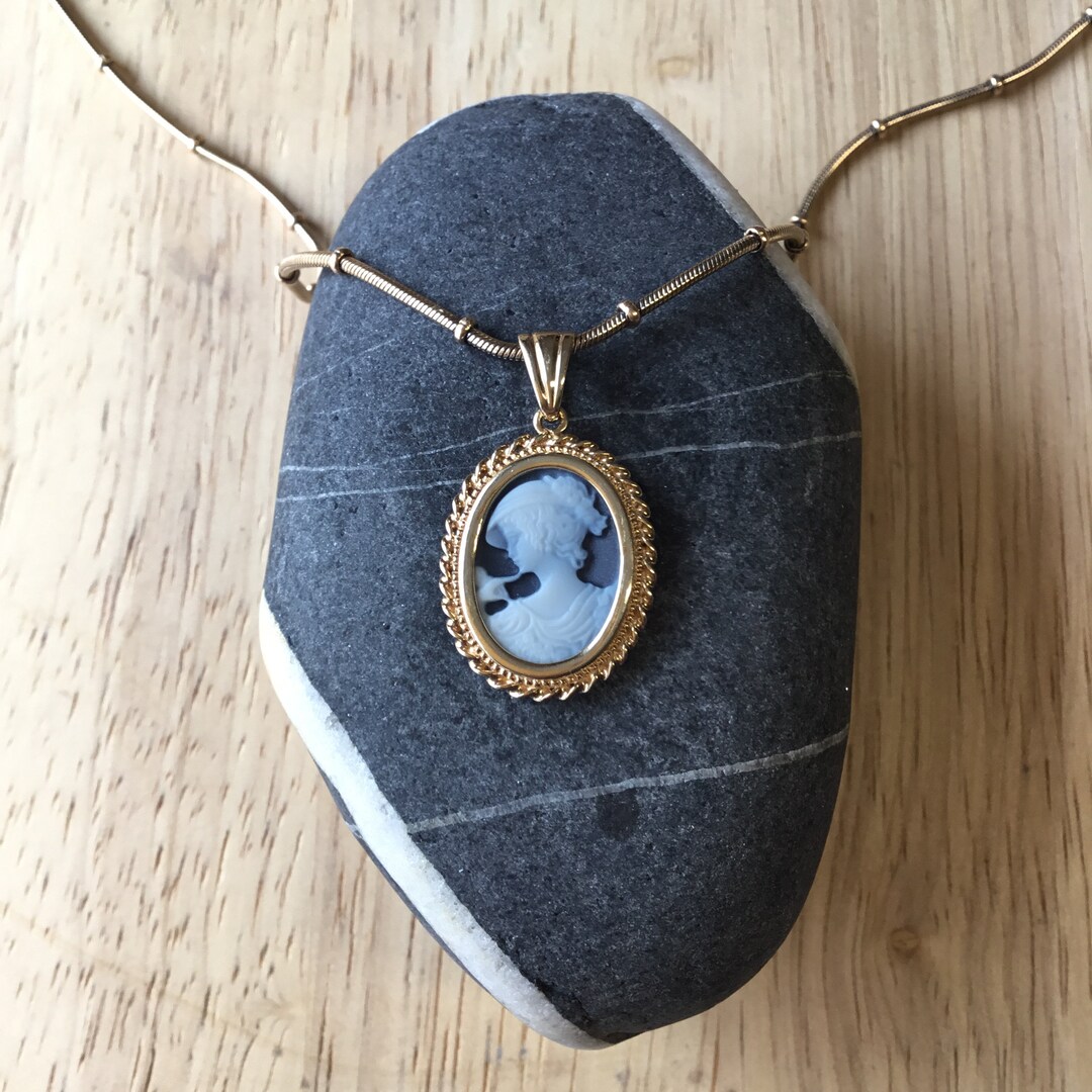 【高級シェルカメオ16.7g】AGO CAMEO ペンダントトップ カメオ 送料無料】【イタリア製】ITALY カメオ/CAMEO/シェルカメオ