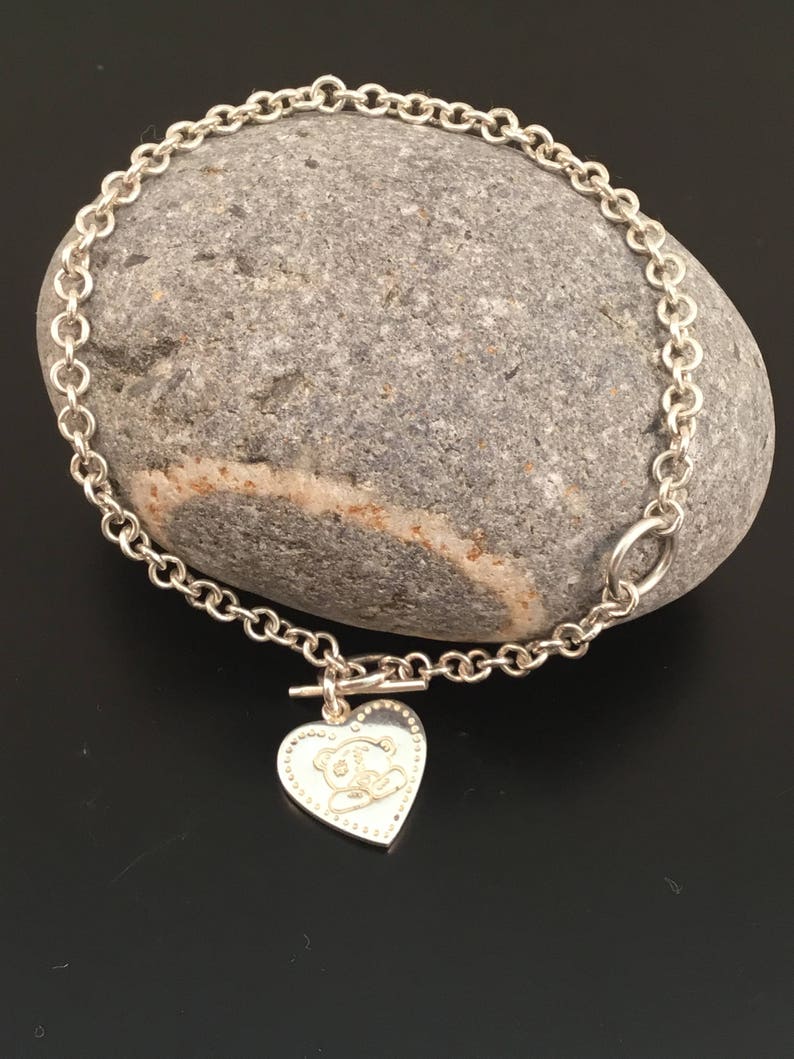 baby silver bracelet