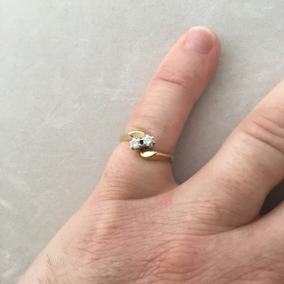 Vintage diamond engagement ring,diamond engagement