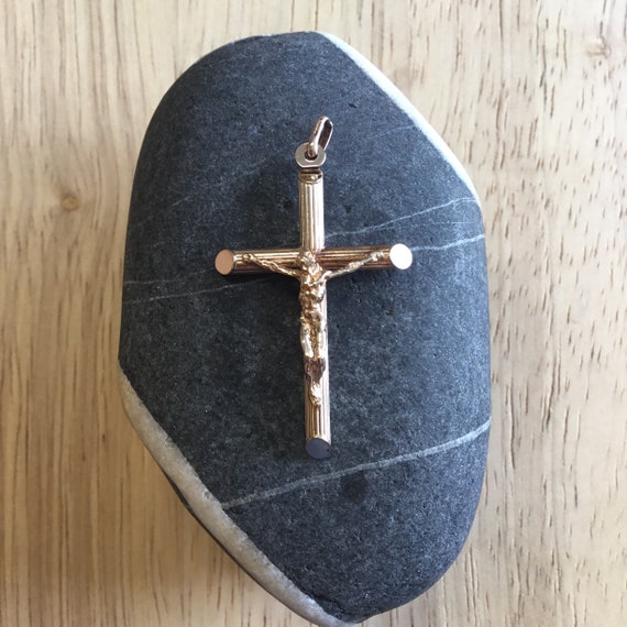 Gold Crucifix Crossgold Crosslarger 