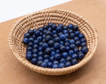 10 mm sodalietballen, blauwe edelstenenballen, natuurlijke meditatie-hellende stenen, minibol met sodaliet-edelstenen, kralen zonder gaten