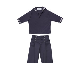 Childrens Sailor Suit (Middy Top and Pants)