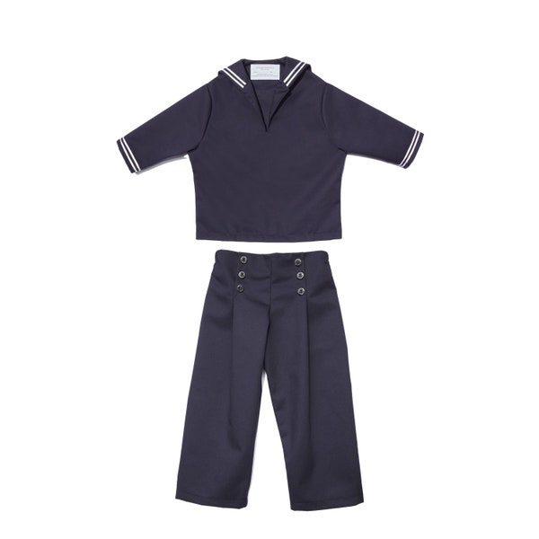 Childrens Sailor Suit (Middy Top and Pants)