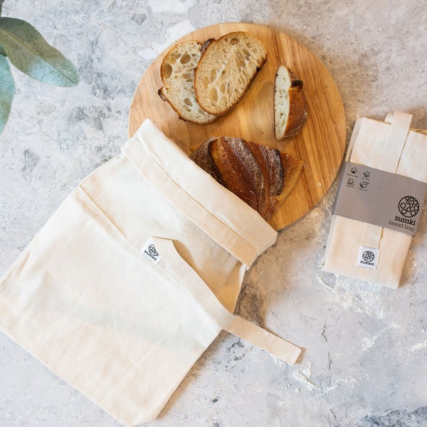 Organic Cotton Bread Bag