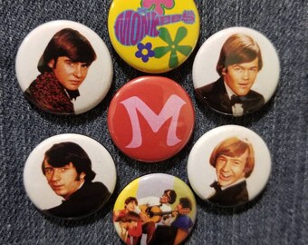 Monkees Keychains Monkees Pins | Etsy