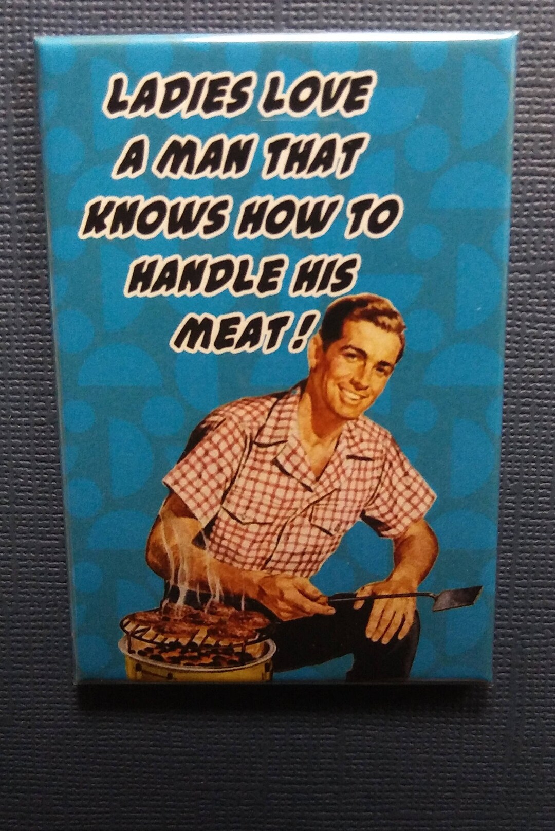 Zingers 2 X 3 Inch Funny Meat Quote Vintage Ladies Etsy