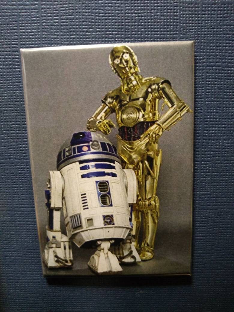 Star Wars R2D2 C3PO Fridge Magnet Aimant Frigo 