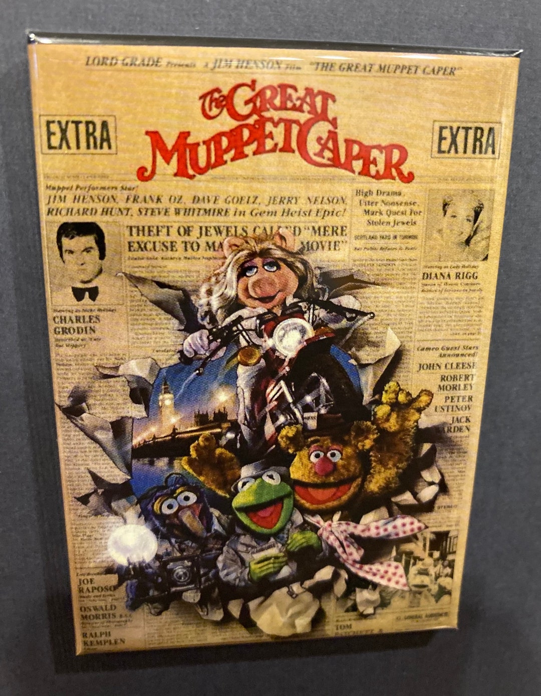 The Great Muppet Caper Refrigerator Fridge 2 X 3 Inch Etsy
