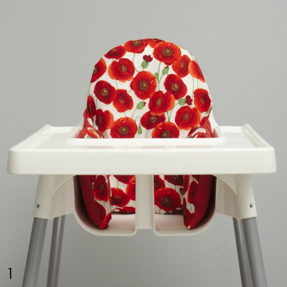 Fl Baby Decor Ikea High Chair Cover Modern Highchair 1st Birthday Nursery Blush Pink Blw