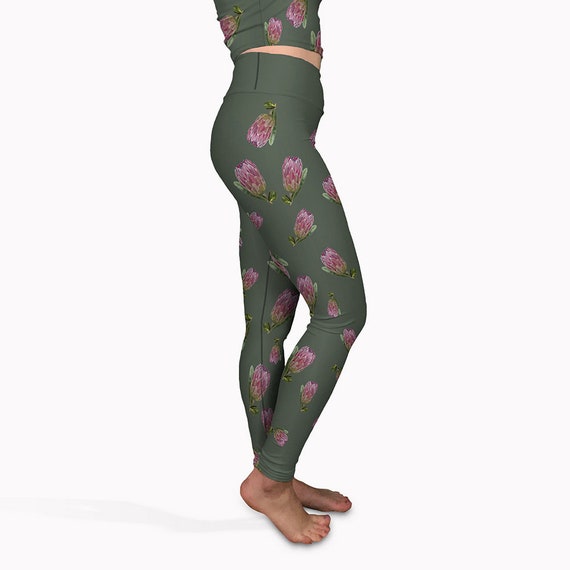 olive yoga pants