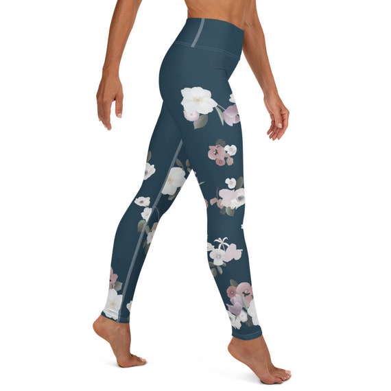 floral yoga pants