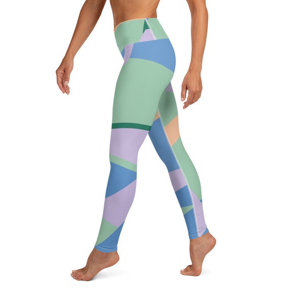 pastel yoga pants