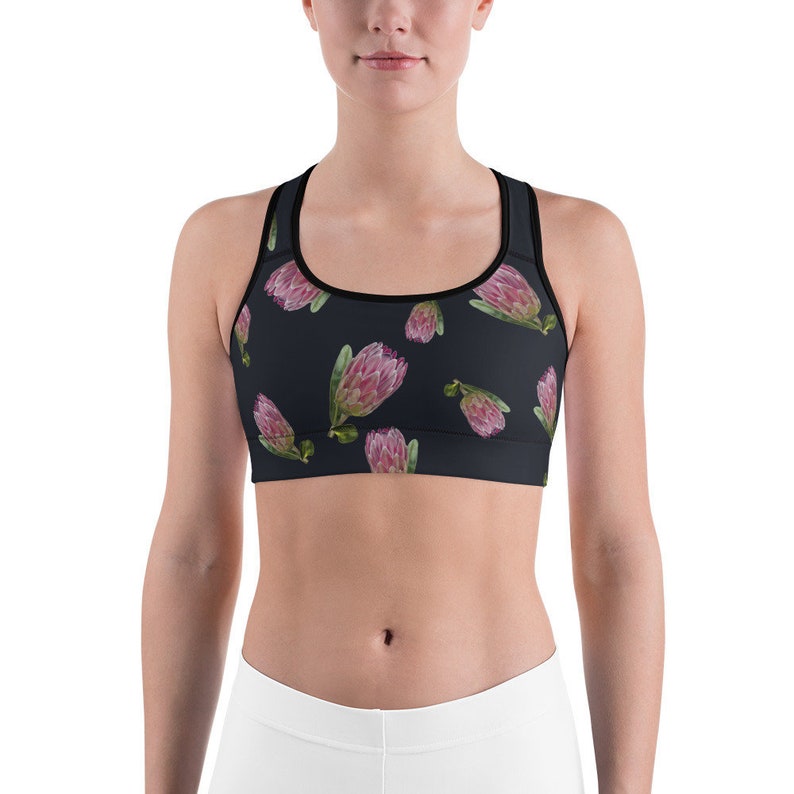yoga shorts and sports bra