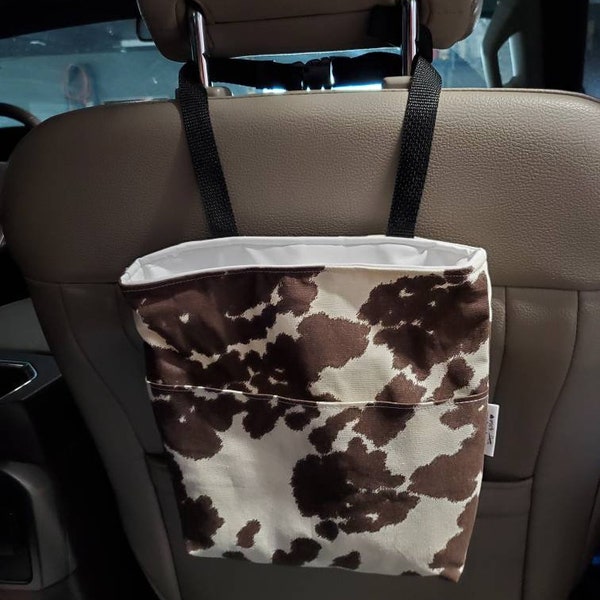 Waterproof car trash bags, vehicle organizer, car organizer, cute trash bag