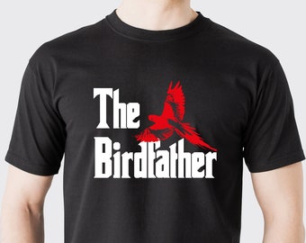 Das Vogel-Vater-T-Shirt - Vogel-Liebhaber-Geschenk