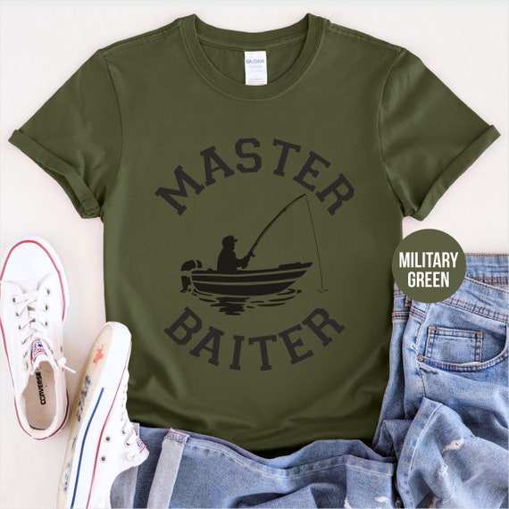 Master Baiter Unisex T-shirt, Fishing Gifts for Men, Bass Fishing