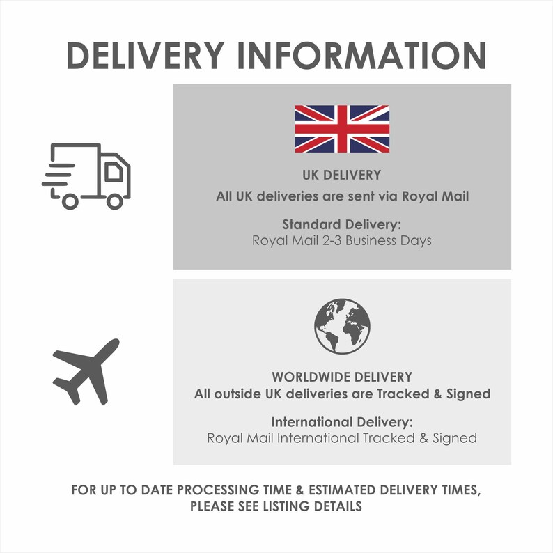 a flyer for a delivery company