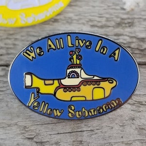 Gelbes U-Boot Emaille Pin (The Beatles)