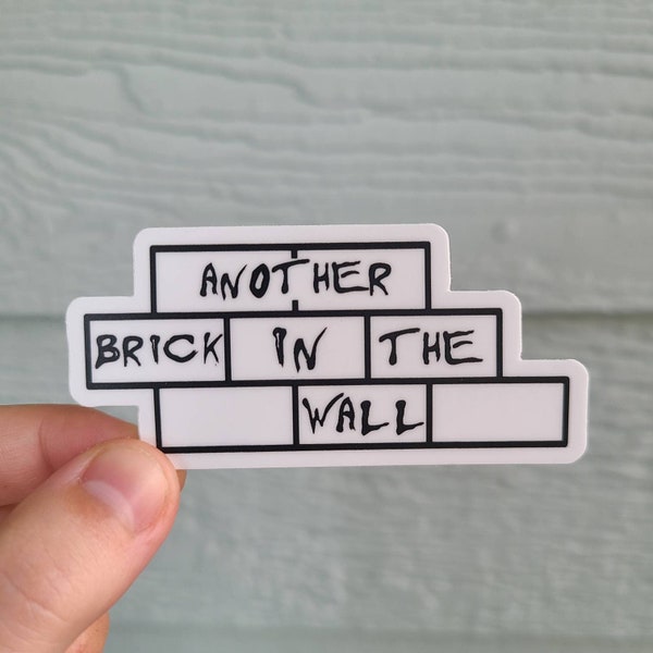Pink Floyd Another Brick in the Wall Sticker