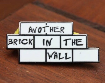 Pink Floyd Another Brick in the Wall Enamel Pin