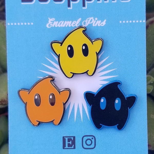 Luma (Mario) Enamel Pin / Super Mario Galaxy Pin / Lumalee Pin