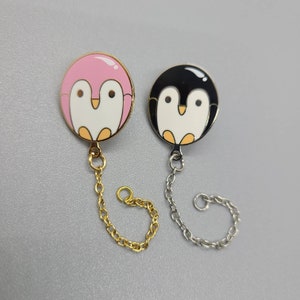 Penguin Animal Balloon Enamel Pin