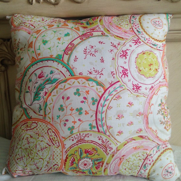 Gypsy Floral Multicolor Pillow 16X16