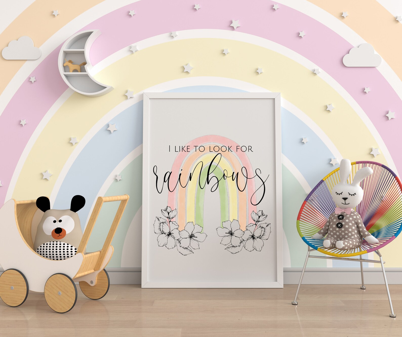 Primary Home Decor Childrens Room Decor Primary LDS Modern | Etsy