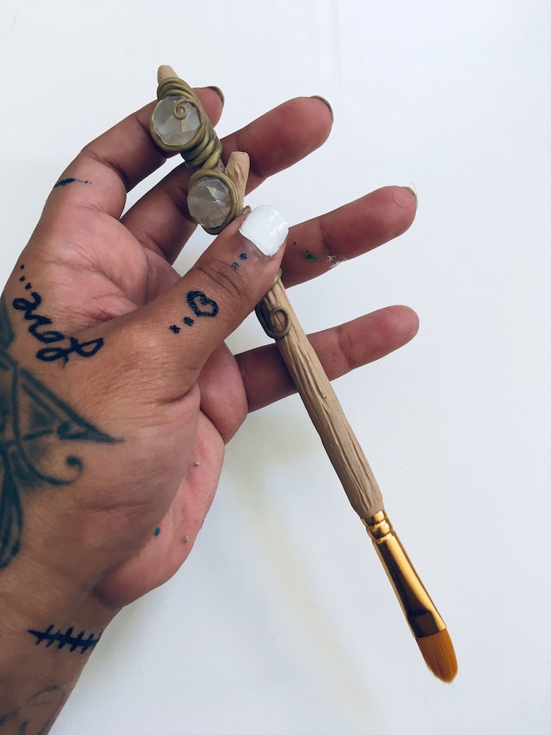 Custom Paint Brush Set Paintbrush Gift for Artist Magic Wand Etsy