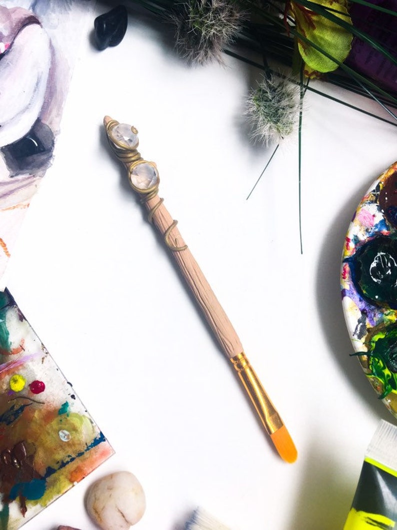 Custom Paint Brush Set Paintbrush Gift for Artist Magic Wand Etsy
