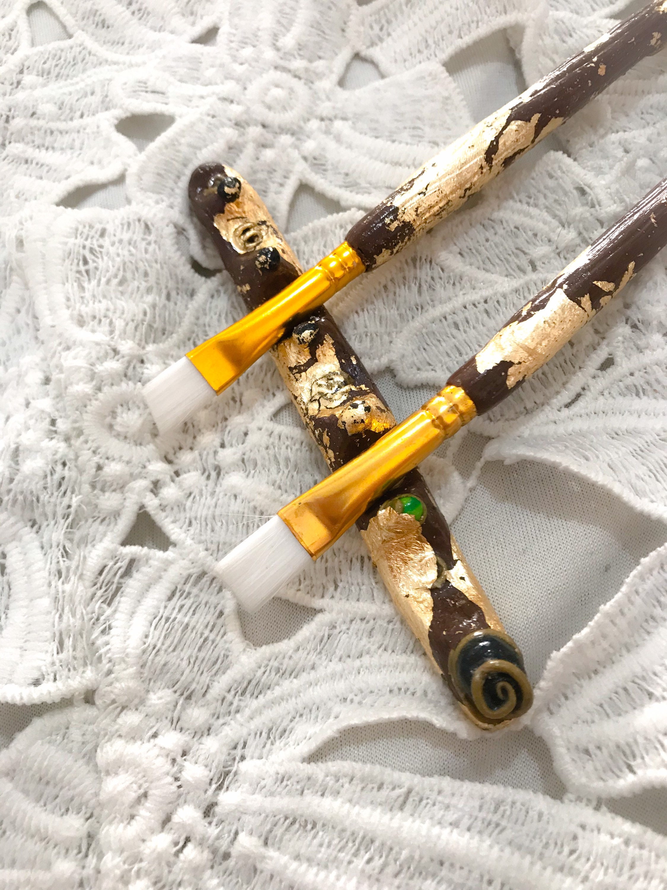 Paint Brush Set Gift for Artist Gift Custom Paint Brushes Etsy