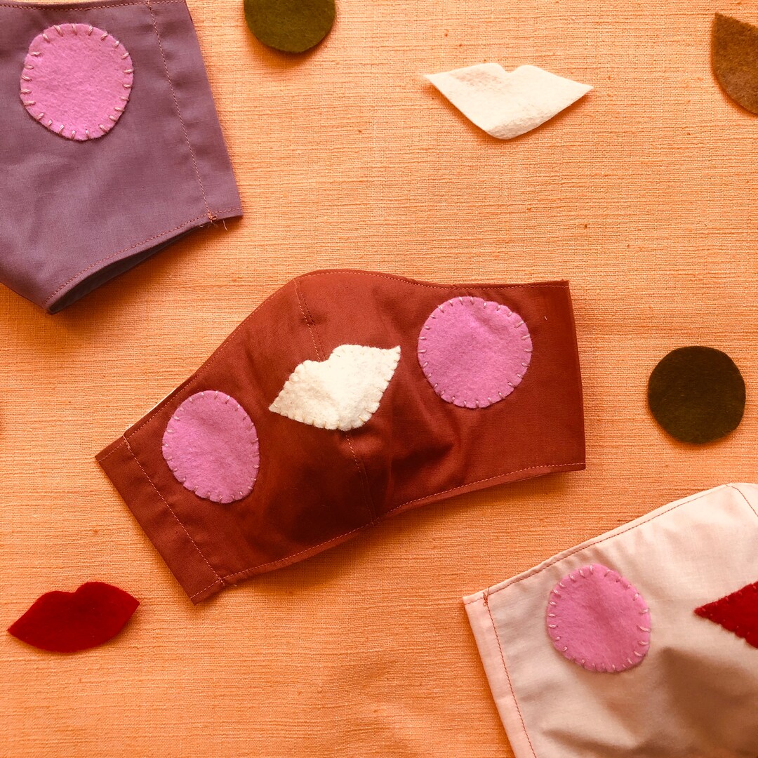 DOLL FACE MASK Made to Order Adult Women's Fitted Face Etsy