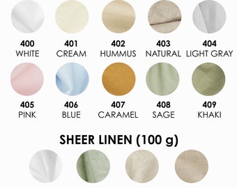 Linen samples