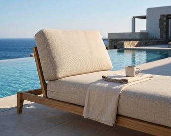 Outdoor Fabric, Water Repellent Upholstery Material for Garden Furniture and Patio