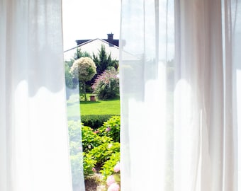 Leinenvorhänge, reines Naturleinen, benutzerdefinierte Wohnzimmer leichte Vorhänge, Schlafzimmer Leinenvorhänge, extra lange Boho Vorhänge