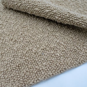 Boucle stof op maat gesneden, zware boucle getextureerde meubelstof, zwaar gewicht getextureerde dikke boucle bekleding afbeelding 6