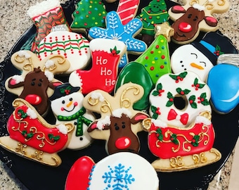 Christmas cookies | Etsy