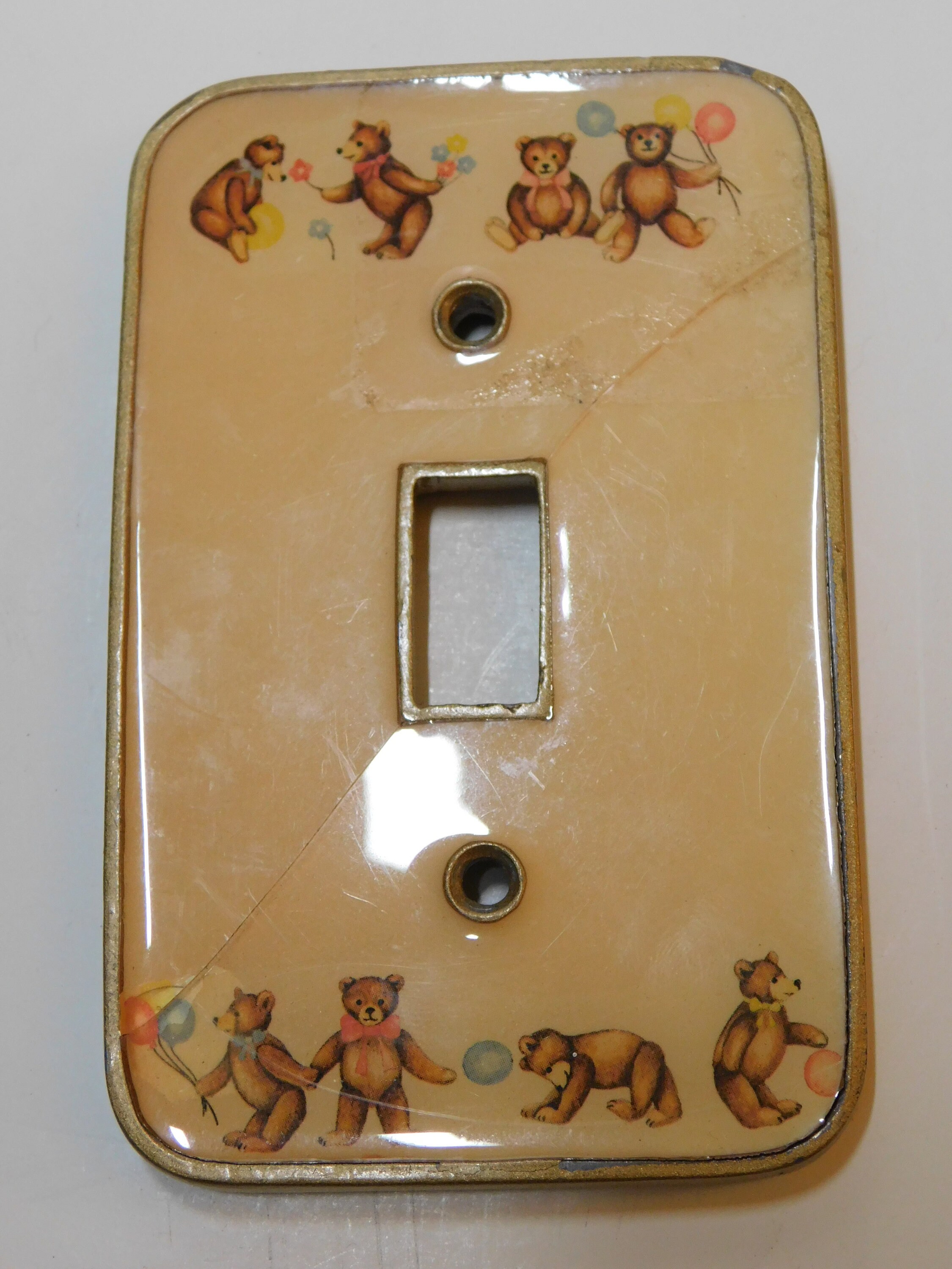Vintage Light Switch Plate Etsy