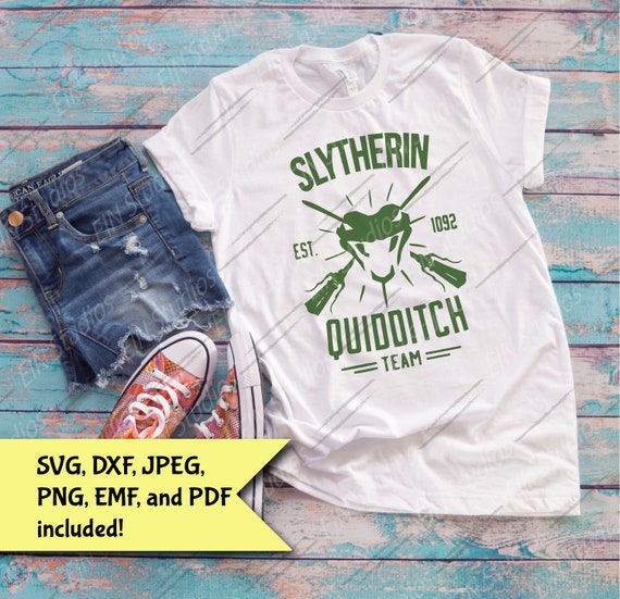 Download Slytherin Quidditch Harry Potter Inspired SVG diy File DIY ...