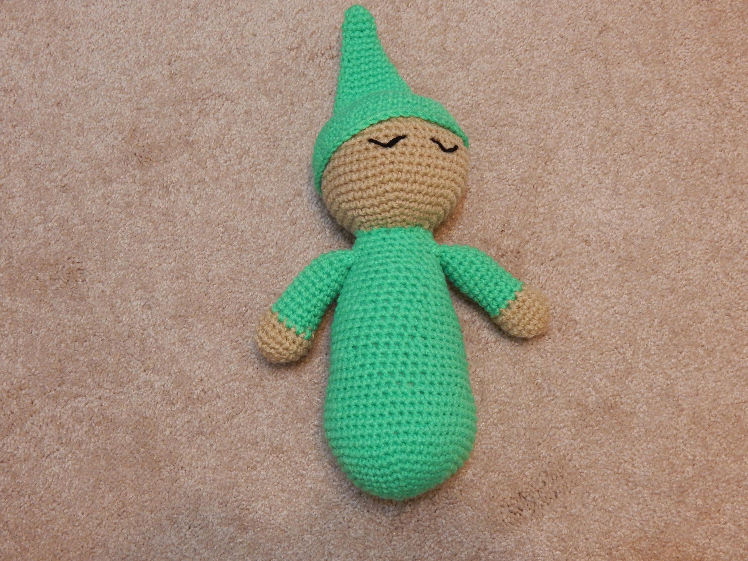 crochet sleepyhead doll free pattern